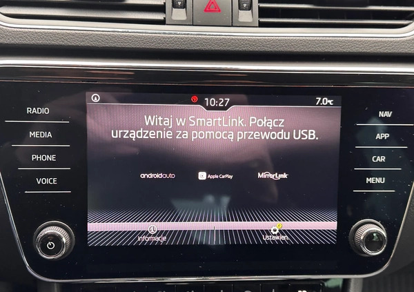 Skoda Superb cena 89800 przebieg: 168500, rok produkcji 2020 z Pelplin małe 352